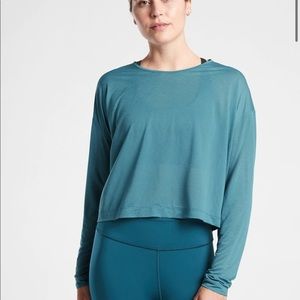 Athleta Vapor Long Sleeve Top NWT SIZE M